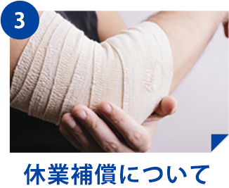 休業補償について